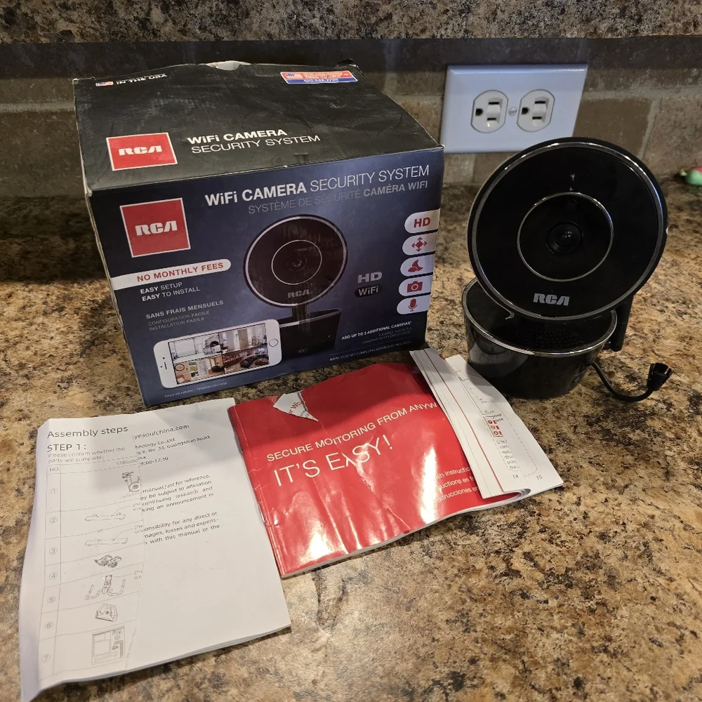 Home Security WiFi Camera Good Condition
